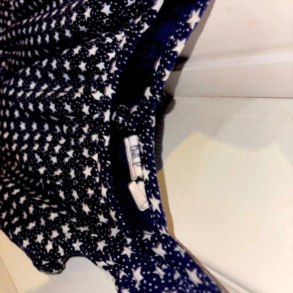 Gap Girls Size 5 Blue And White Romper - Picture 2 of 8